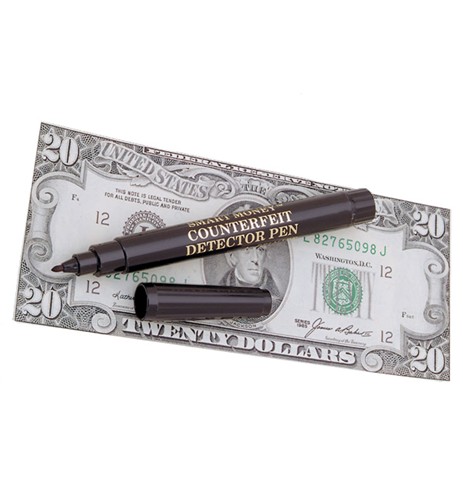 Universal (US & Foreign Currency) Counterfeit Detector Pen (1 and 5 pa —