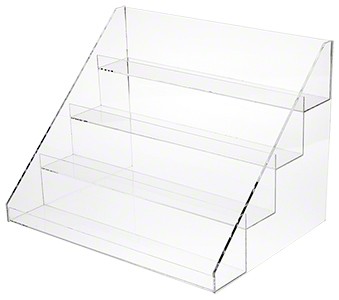 3 Tier Acrylic Display Stand  Plastic Display Bins for Retail